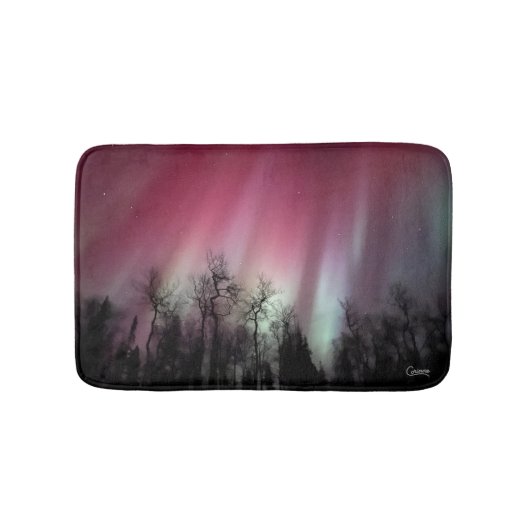 Northern Lights - Small Bath Mat Badematte (Vorderseite)