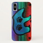 Northern Lights Spirit Bear Case-Mate iPhone Hülle (Rückseite)