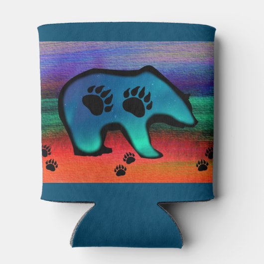 Northern Lights Spirit Bear Dosenkühler (Rückseite)