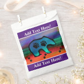 Northern Lights Spirit Bear Geschenktütchen (Ausgeschnitten)