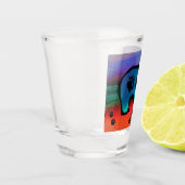 Northern Lights Spirit Bear Schnapsglas (Links)