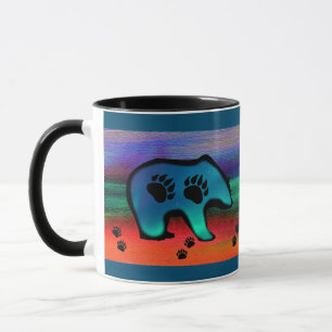 Northern Lights Spirit Bear Tasse