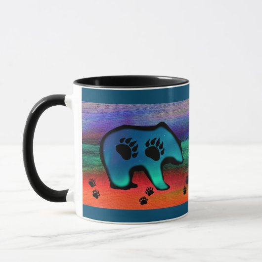Northern Lights Spirit Bear Tasse (Links)