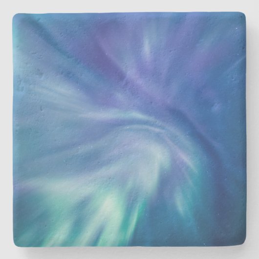 Northern Lights Stone Untersetzer (Vorderseite)