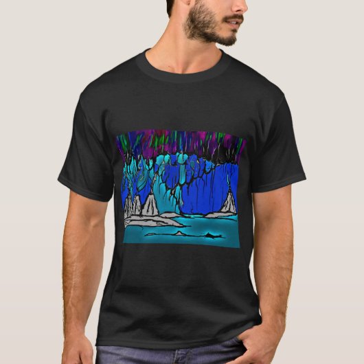 Northern Lights T - Shirt (Vorderseite)