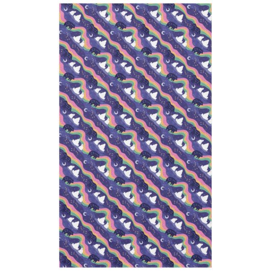 Northern Lights Tableclout Tischdecke (Vorderseite)