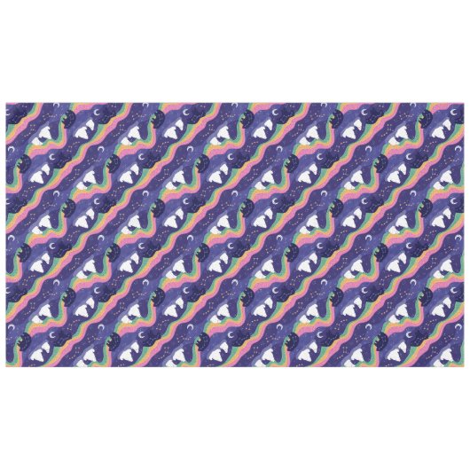 Northern Lights Tableclout Tischdecke (Vorderseite (Horizontal))