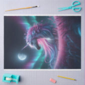 Northern Lights Unicorn 2 Gewebepapier Seidenpapier (Basteln)
