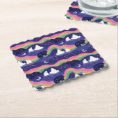 Northern Lights Untersetzer (angewinkelt)