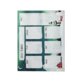 Northern Lights Weekly Notizblock (Rotiert)