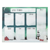 Northern Lights Weekly Notizblock (Vorderseite)