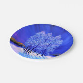 Northern Lights Weihnachten Pappteller (Schrägansicht)