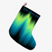 Northern Lights Weihnachts-Strumpf Aurora Strumpf Großer Weihnachtsstrumpf (Vorderansicht (hängend))