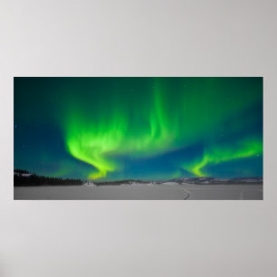 Northern Lights Wirbel Poster