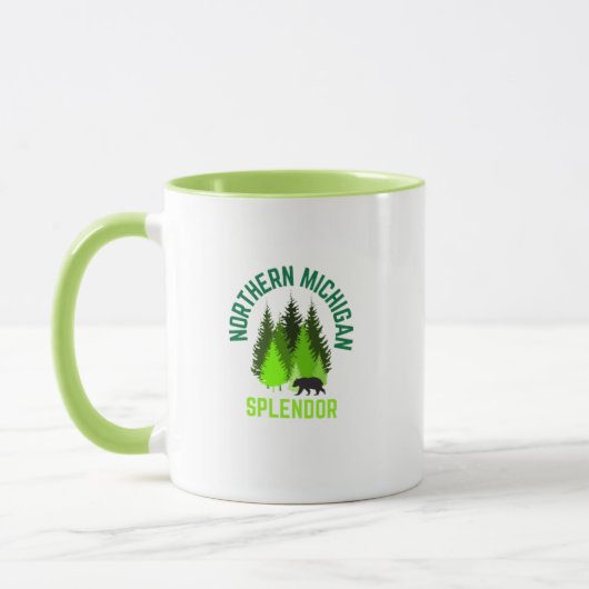 Northern Michigan Heimat Coffee Tasse (Links)