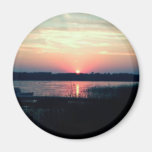 Northern Minnesota Sunset Magnet (Vorne)