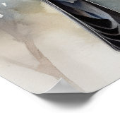 Northern Mockingbird Bird Art Print Poster (Ecke)