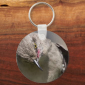 Northern Mockingbird nimmt Bow Apparel & Gifts Schlüsselanhänger (Vorderseite)