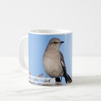 Northern Mockingbird Psalm 40:3 KJV Kaffeetasse
