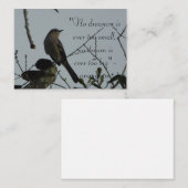 Northern Moird Zitat Clearwater Florida Mitteilungskarte (Vorne/Hinten)