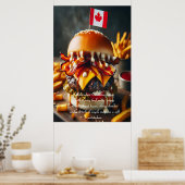 Northern Nibbler: Ahornbacon Bliss 24x36 Poster (Küche)