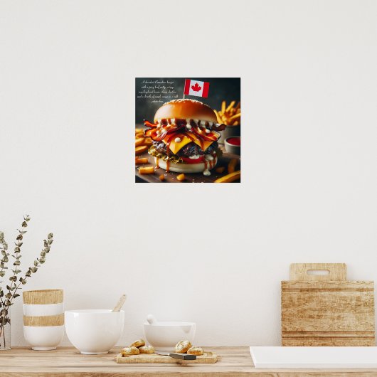 Northern Nibbler: Maple Bacon Bliss Poster (Küche)