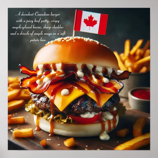 Northern Nibbler: Maple Bacon Bliss Poster (Vorne)