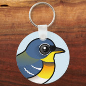 Northern Parula Schlüsselanhänger (Vorderseite)
