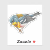 Northern Parula Warbler Sticker (Blatt)