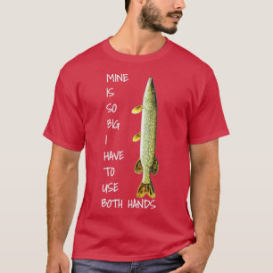 Northern Pike Angelmine so groß T-Shirt