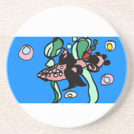 Northern Pike art  Getränkeuntersetzer