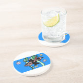 Northern Pike art  Getränkeuntersetzer (Seite)