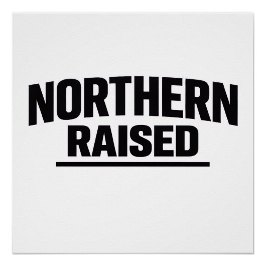 Northern Raised Poster (Vorderseite)