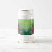 Northern Red Kardinal Beer Stein Bierglas (Mittel)