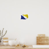 Northern Schleswig Flag Poster Print (Küche)