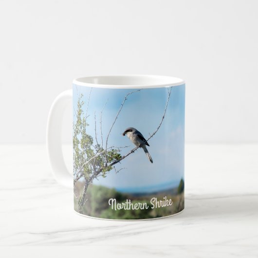 Northern Shrike Kaffeetasse (Vorderseite Links)