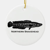 Northern Snakehead Keramik Ornament (Vorne)
