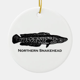 Northern Snakehead Keramik Ornament