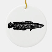 Northern Snakehead Keramik Ornament (Vorne)
