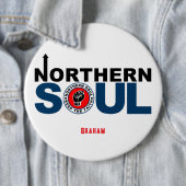 Northern Soul - Bewahre den Glauben Button (Beispiel)