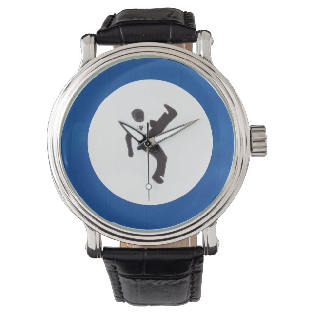 Northern Soul Dancer & Mod Target Wristwatch Armbanduhr (Vorderseite)