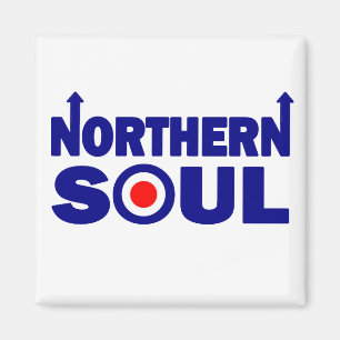 Northern Soul Roller Mod Magnet
