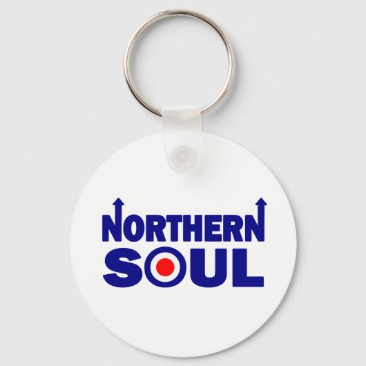 Northern Soul Scooter Mod Schlüsselanhänger (Vorderseite)