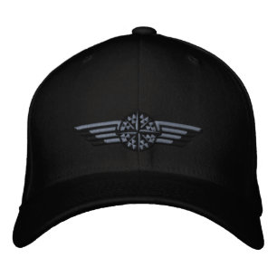 Northern Star Compass Pilot Wings Bestickte Kappe
