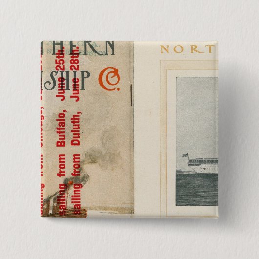 Northern Steam Company Button (Vorderseite)