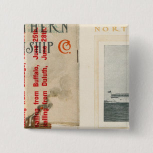 Northern Steam Company Button