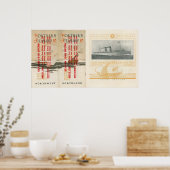 Northern Steamship Company Poster (Küche)