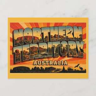 Northern Territory Australien Outback-Abenteuer Postkarte