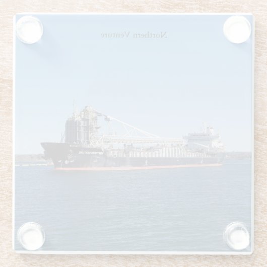 Northern Venture Glas Untersetzer (Rückseite)