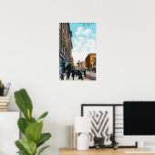 Northern View from First Avenue Poster (Heimbüro)